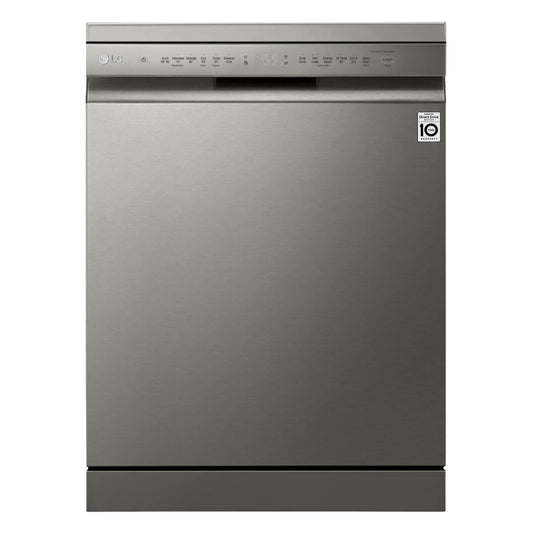 LG 15 Place QuadWash Dishwasher in Platinum Steel Finish XD4B15PS