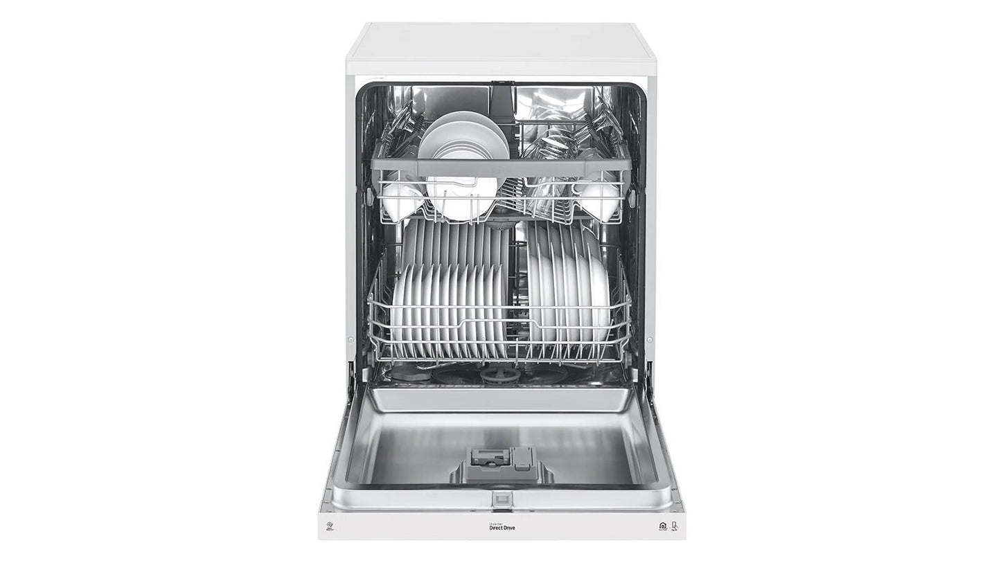 LG 14 Place QuadWash Dishwasher in White Finish XD5B14WH