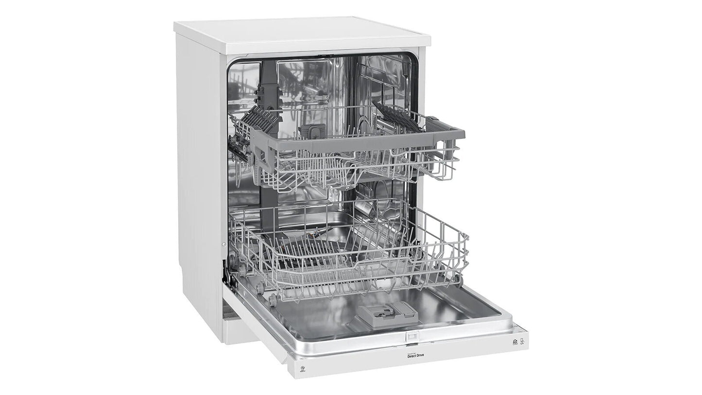 LG 14 Place QuadWash Dishwasher in White Finish XD5B14WH