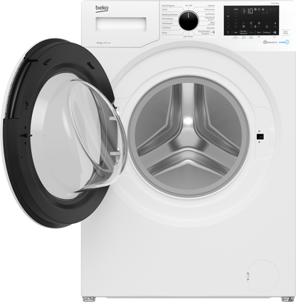 Beko 8.5kg SteamCure Front Load Washing Machine with Bluetooth BFL8520W